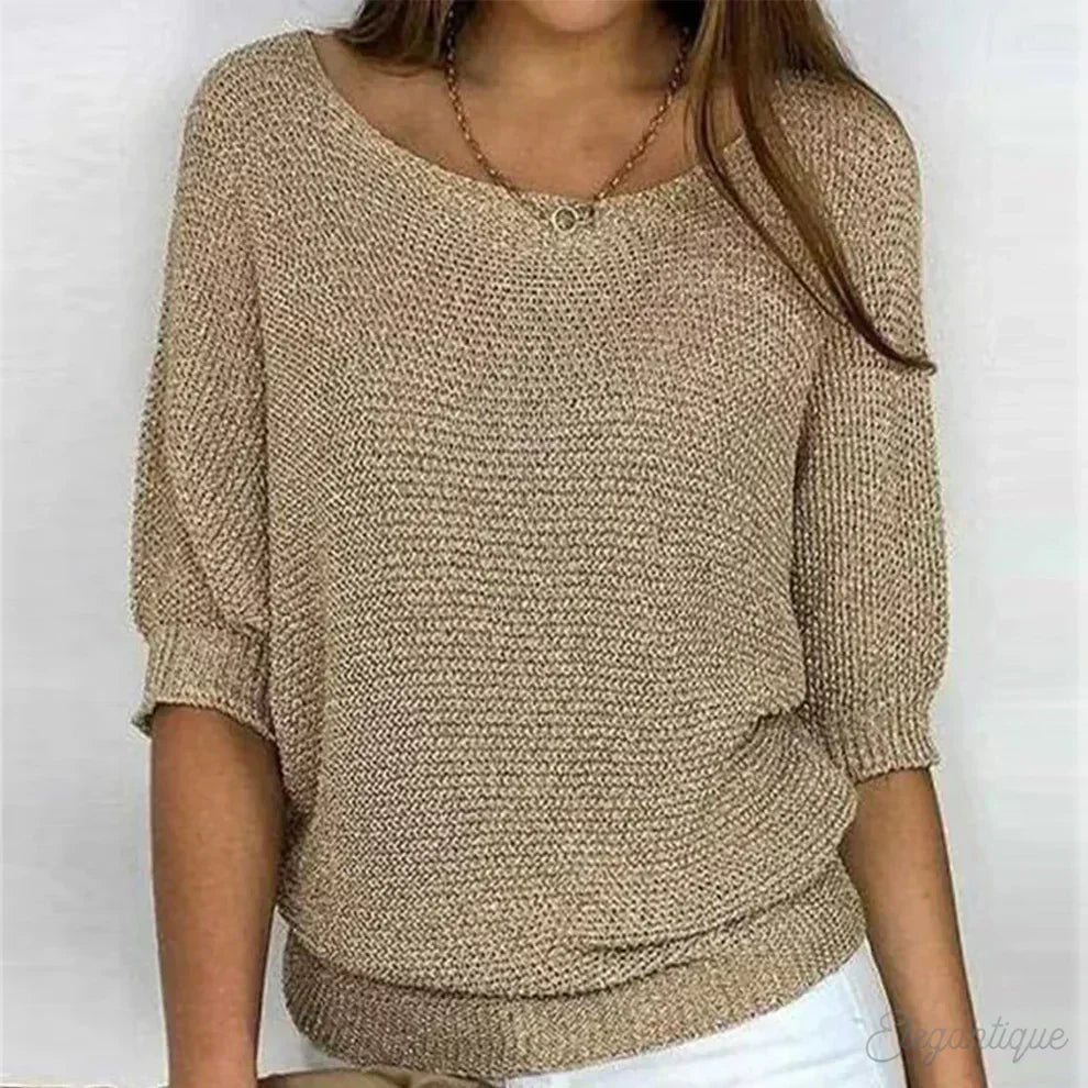 Ondelle | Women's Relaxed Knit Batwing Jumper