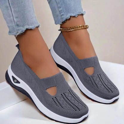 Marlowe | Women's Slip-On Knit Cutout Comfort Sneaker
