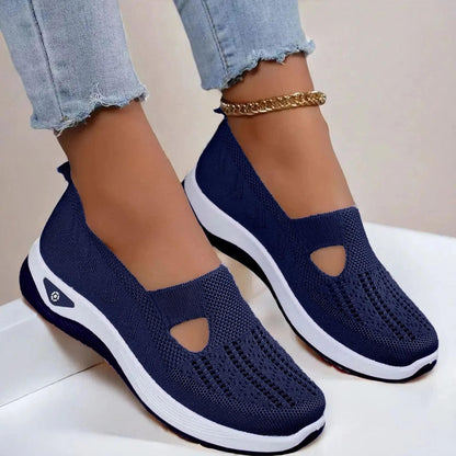 Marlowe | Women's Slip-On Knit Cutout Comfort Sneaker