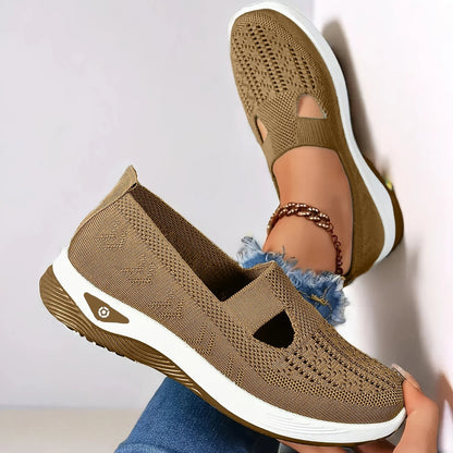 Marlowe | Women's Slip-On Knit Cutout Comfort Sneaker
