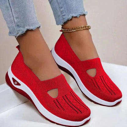 Marlowe | Women's Slip-On Knit Cutout Comfort Sneaker