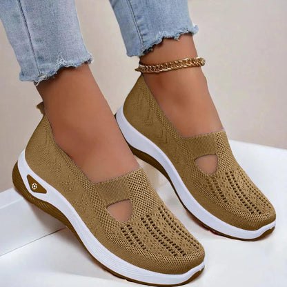 Marlowe | Women's Slip-On Knit Cutout Comfort Sneaker