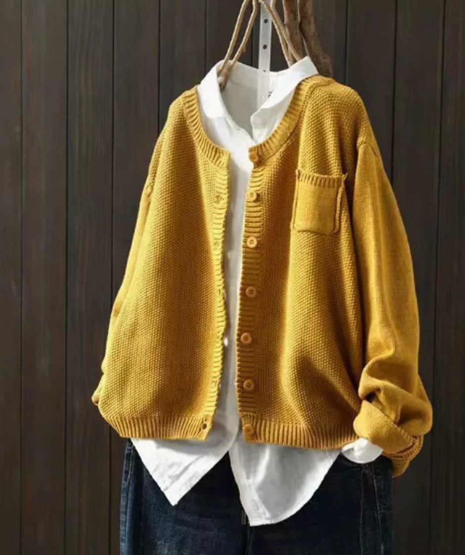 Elouise | Women's Oversized Button-Front Knit Cardigan