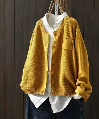 Elouise | Women's Oversized Button-Front Knit Cardigan