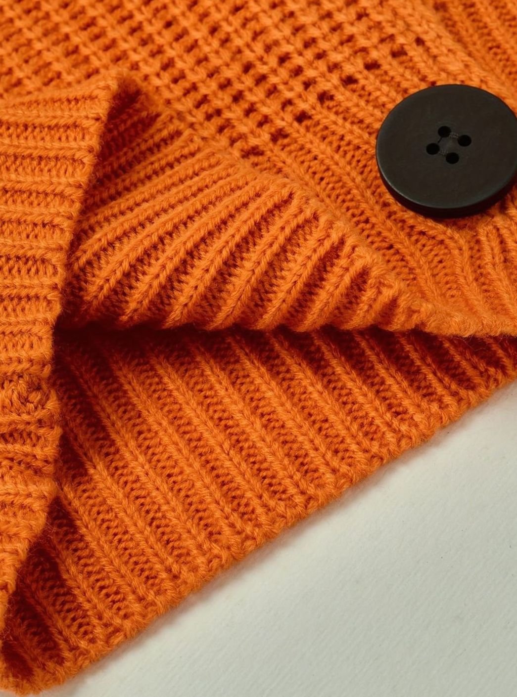 Bellwyn | Women's Relaxed Fit Ribbed Knit Folded Collar Jumper